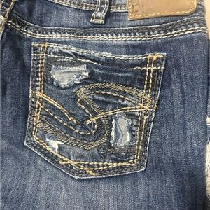 Silver Jeans Dark Blue Boot Cut Denim